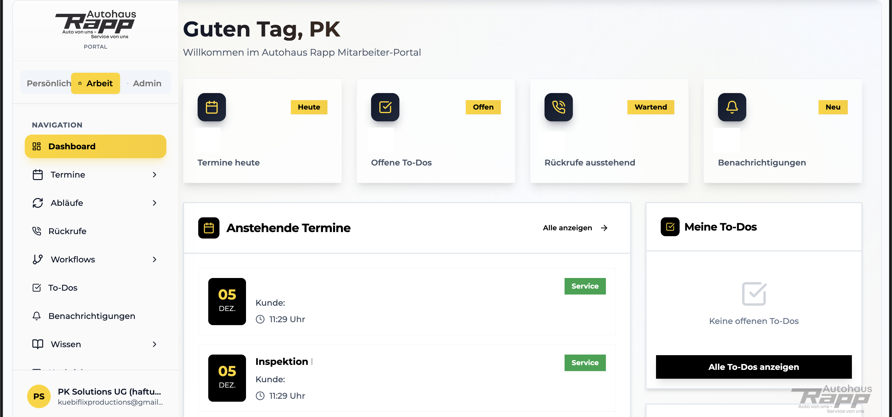 Autohaus 24/7 – Screenshot 1